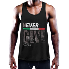 Load image into Gallery viewer, Never Give Up Men's Slim Y-Back Muscle Tank Top