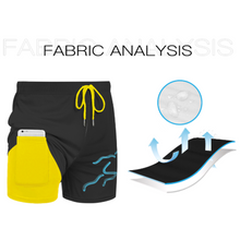 Načíst obrázek do prohlížeče Galerie, H.E.A.T. Program 9 DOUBLE LAYER Shorts