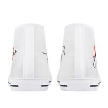 Load image into Gallery viewer, LVF Women's Custom High Top Canvas Shoes