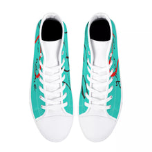 Load image into Gallery viewer, LVF Women's Custom High Top Canvas Shoes