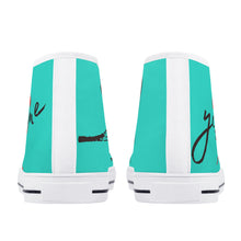 Load image into Gallery viewer, LVF Women's Custom High Top Canvas Shoes