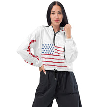 Load image into Gallery viewer, Women’s cropped windbreaker
