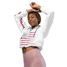 Load image into Gallery viewer, Women’s cropped windbreaker