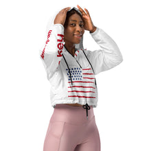 Load image into Gallery viewer, Women’s cropped windbreaker