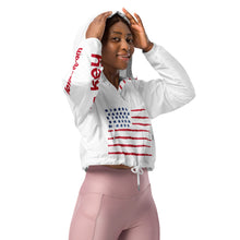 Load image into Gallery viewer, Women’s cropped windbreaker