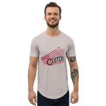 Load image into Gallery viewer, CLUTCH 1 Men's Curved Hem T-Shirt