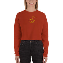 Load image into Gallery viewer, Crop Sweatshirt loveurfreedom