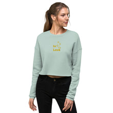 Load image into Gallery viewer, Crop Sweatshirt loveurfreedom