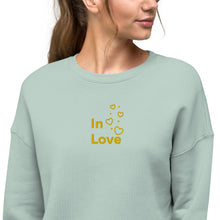 Load image into Gallery viewer, Crop Sweatshirt loveurfreedom