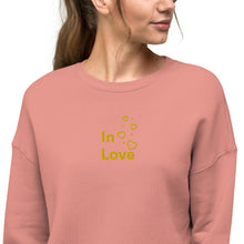 Load image into Gallery viewer, Crop Sweatshirt loveurfreedom