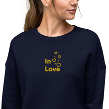 Load image into Gallery viewer, Crop Sweatshirt loveurfreedom