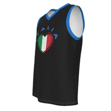 Load image into Gallery viewer, Italia Men&#39;s V Neck Basketball Top
