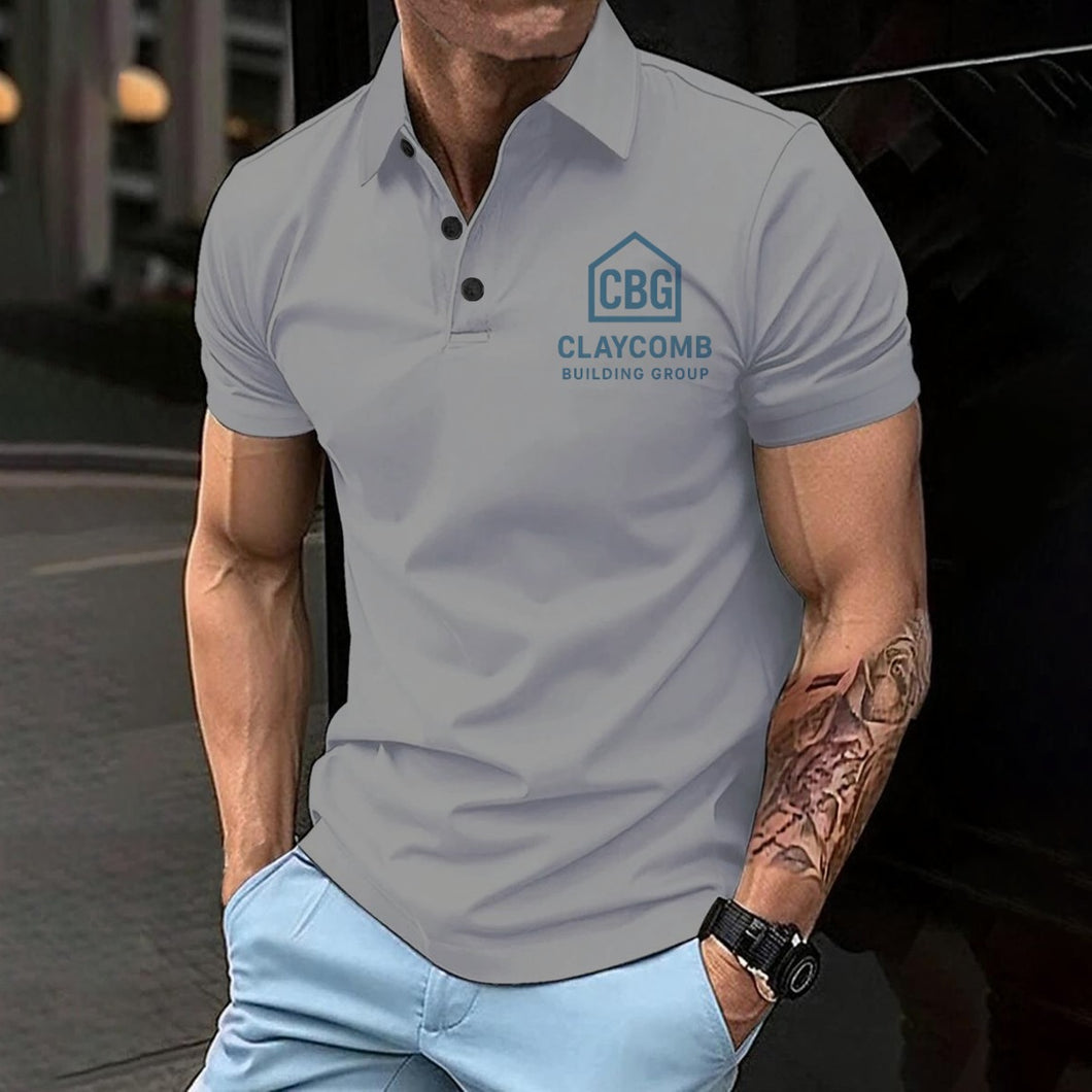 Claycomb Men’s Basic Polo Shirt