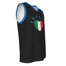 Load image into Gallery viewer, Italia Men&#39;s V Neck Basketball Top
