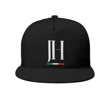 Load image into Gallery viewer, Joey Cooks Buckle Flat-Brim Baseball Cap With Box
