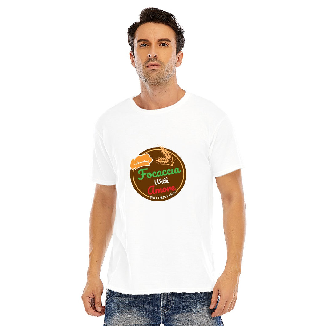 Focaccia With Amore Unisex  Cotton T-shirt