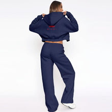 Load image into Gallery viewer, Women’s Tracksuit With Fleece - FINAL SALE NO RETURNS OR EXCHANGE
