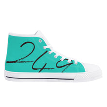 Load image into Gallery viewer, LVF Women&#39;s Custom High Top Canvas Shoes
