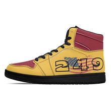 Load image into Gallery viewer, 249 Men&#39;s High Top Leather Sneakers
