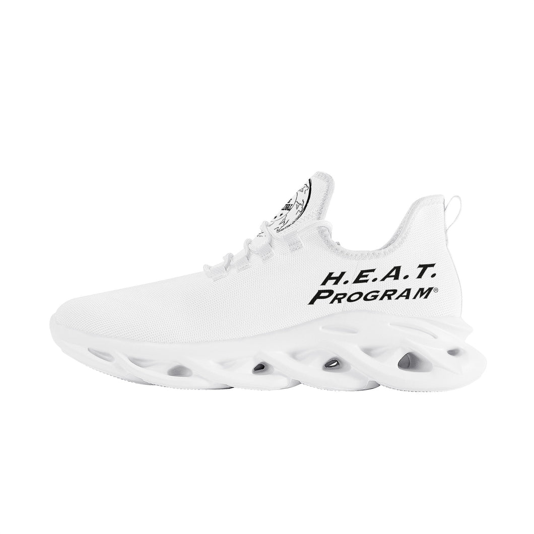 H.E.A.T. Program 37A White Men's Flex Control Sneakers