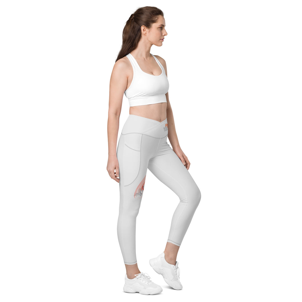 EGO Yoga 39 Crossover Leggings with pockets