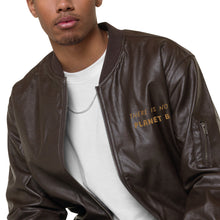 Load image into Gallery viewer, Leather Bomber Jacket loveurfreedom
