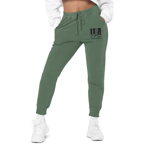 Unisex pigment-dyed sweatpants loveurfreedom